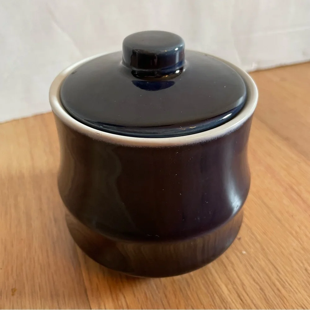 Vintage Japanese stoneware canister